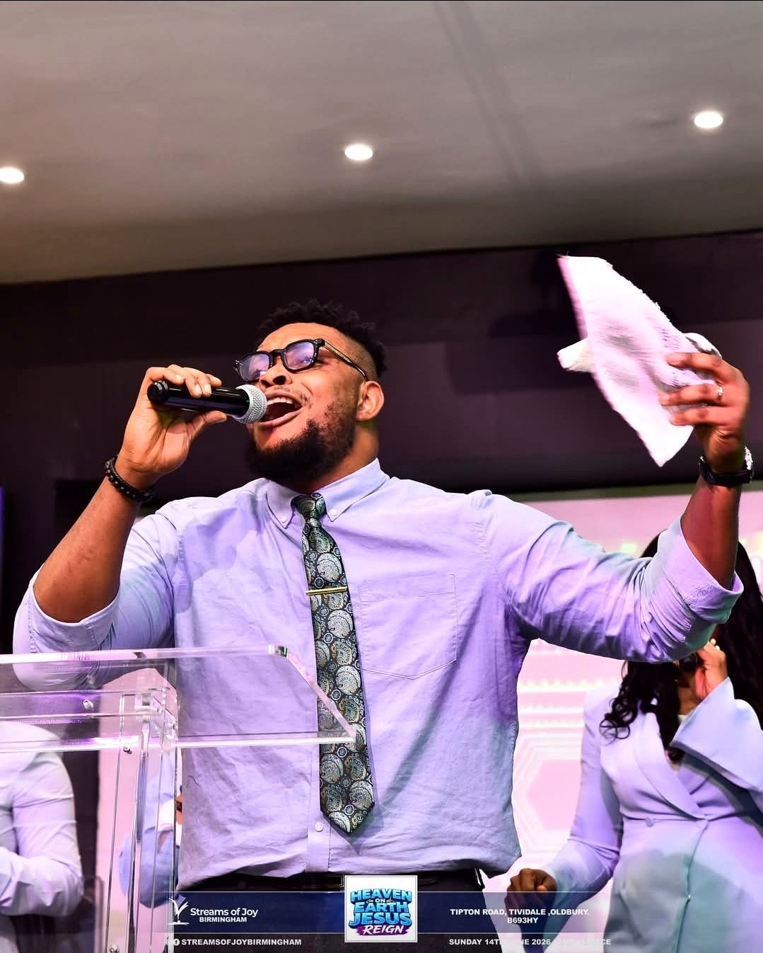 Streams of Joy Birmingham service minister